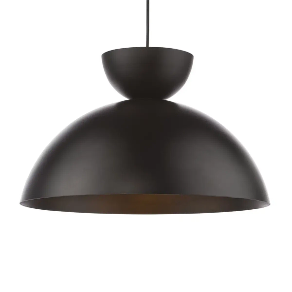 Kopułowa lampa wisząca Riya RIY8622 do jadalni czarny