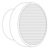 Lampa ścienna CAMELLO ST-DL-8535 gold LED 2,5W 3000K przezroczysta złota