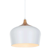 LAMPA wisząca BRITTA MDM-2681/1M W Italux metalowa OPRAWA kulisty ZWIS skandynawski biały