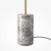 Sypialniana lampa stojąca Kyoto MOD178FL-L11G3K LED 11W 3000K biała szara