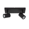 Regulowana lampa z reflektorami AMIGO 53910/02/30 sufitowa czarny