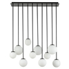 Lampa sufitowa kule kaskada Tulia 33491 Sigma szklany mleczny klosz