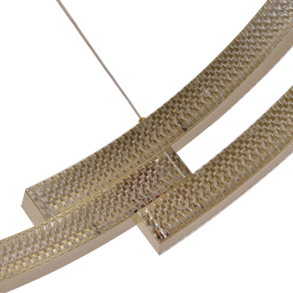 Lampa wisząca Tarja LP-1810/1P GD LED 36W 3000-6000K metalowa złota