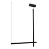 Wisząca lampa nad wyspę no. 4 5063 Shilo słupek kuchenna czarna