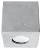 Downlight LAMPA sufitowa SL.0489 betonowa OPRAWA kostka cube