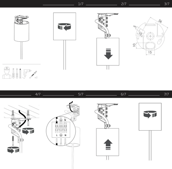 Lampa do jadalni wisząca Zenith 10881 Nowodvorski zwis metalowa szara