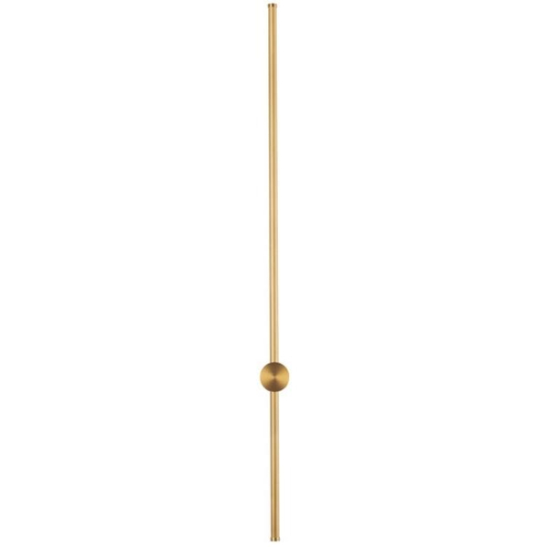 Kinkiet ścienny Sparo ST-10669W2 gold Step LED 8W 3000K stick złoty