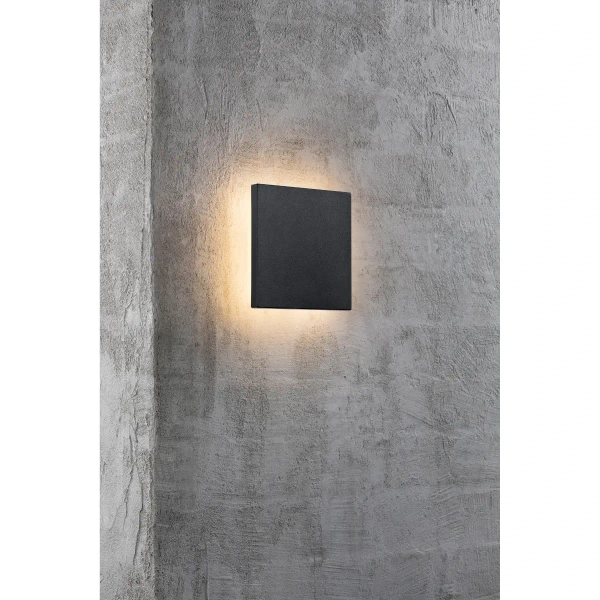 Elewacyjna lampa kwadratowa ARTEGO 46951003 LED 7,2W 3000K IP54 czarny