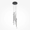 Zwisająca lampa Lightstick MOD236PL-L54B3K LED 46W 3000K sople czarne