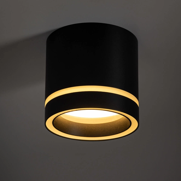 Lampa nasufitowa Jet 4351 do holu tuba sopel loftowa czarna