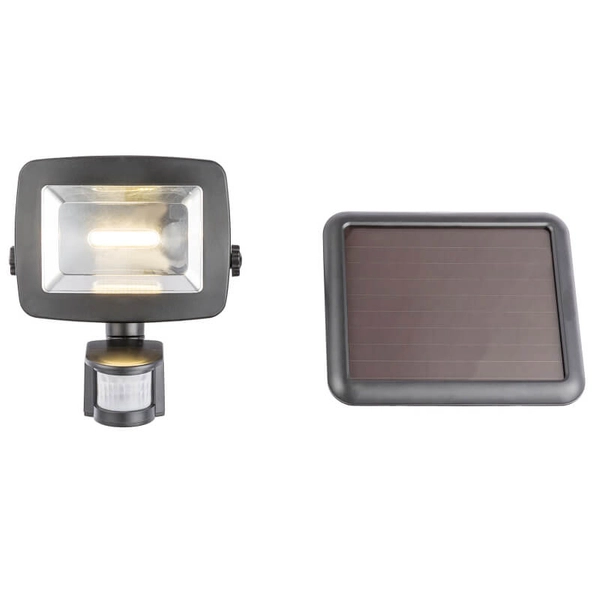 Elewacyjna lampa Solar 37201S Globo LED 3W 3000K IP44 czarny