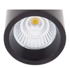 Zestaw lampa sufitowa pierścień Long C0154 + RC0153/C0154 BLACK Maxlight LED 7W 3000K czarna