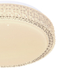 Plafon LAMPA sufitowa OVI 41749-12 Globo okrągła OPRAWA glamour LED 12W 3000K - 6500K crystal biały - przezroczysty