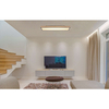Nowoczesna LAMPA sufitowa DORO 416080WD4 Globo salonowa LED 24W 3000K prostokątny drewno