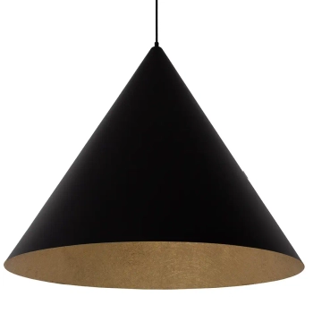 Pojedyncza lampa wisząca VESUVIO 41039 do kuchni nad wyspę czarny