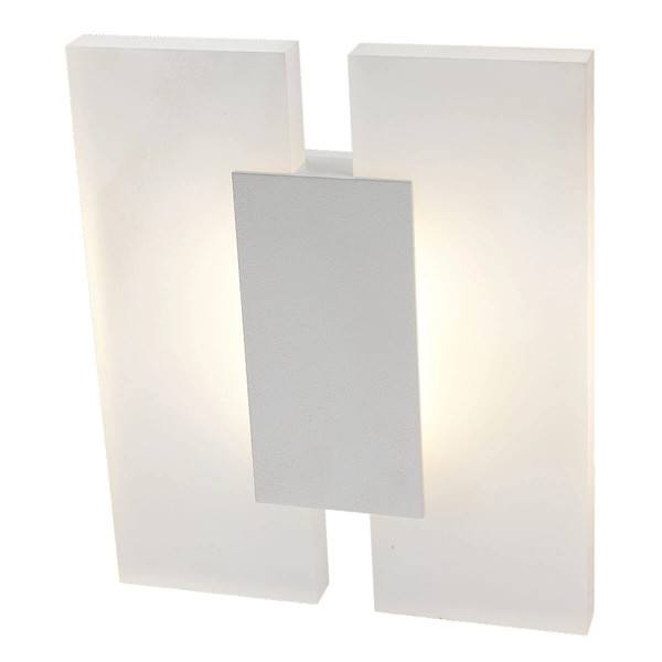 Ścienna lampa nowoczesna Jacob do sypialni LED 6W biała