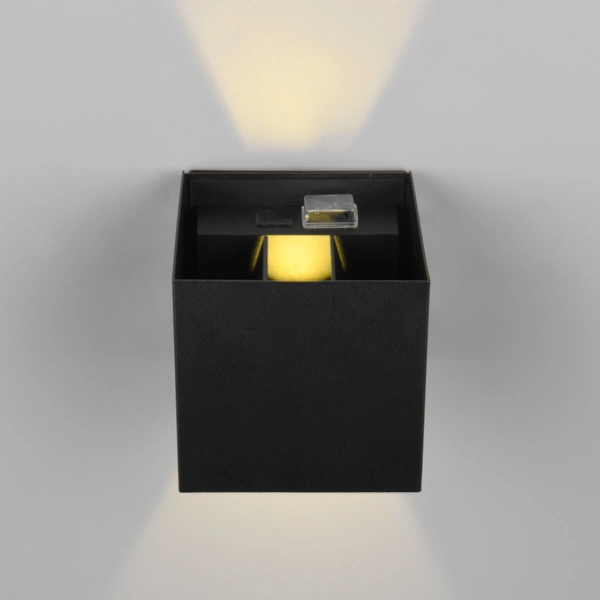Ledowa lampa ścienna ogrodowa Talent R27759132 LED 12W 3000K IP44 czarny