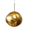 Zwis lampa GLAM MP-1239-380 gold kulka płomienna do sypialni złota