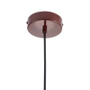 Wisząca lampa do sypialni MODERNO DN1506 burgundowa 4xG9 balls