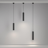 Zwieszana lampa tuba Artisan P082PL-GU10-B Maytoni nad stół czarny