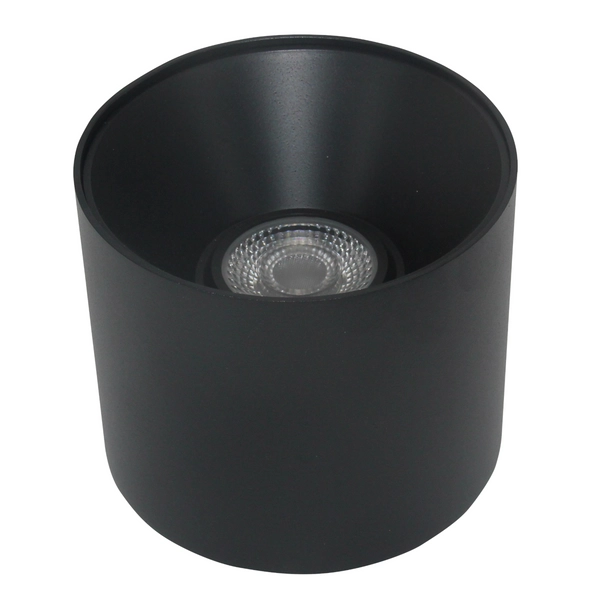 Metalowa lampa sufitowa Alfa C064CL-01-25W3K-D-RD-B LED 25W 3000K czarna