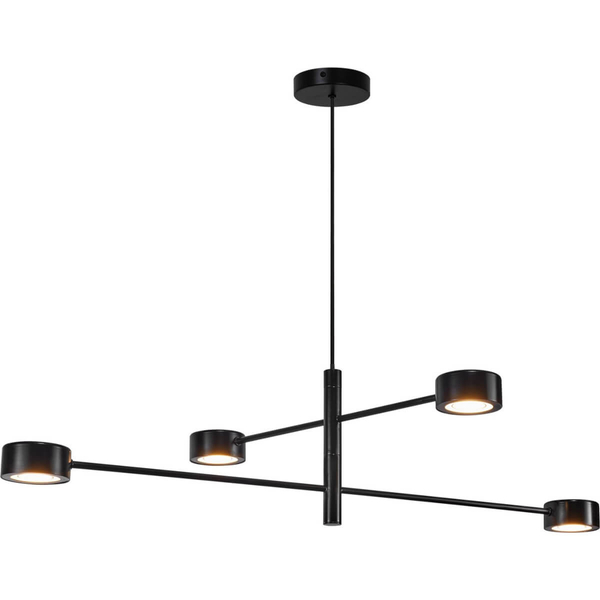 Lampa wisząca do salonu Clyde 2010803003 LED 4W 2700K czarny