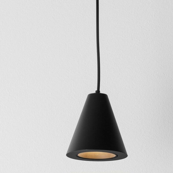 Wisząca lampa stożek ACHOCALLA LE44759 LED 5W 3000K nad stół czarny