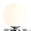 Kulista lampa sypialniana Ball 1076B4_S Aldex nocna minimalistyczna chrom