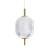 Lampa zwisająca nad wyspę Corado PND-81438-1A-GD LED 8W 3000K kula złota