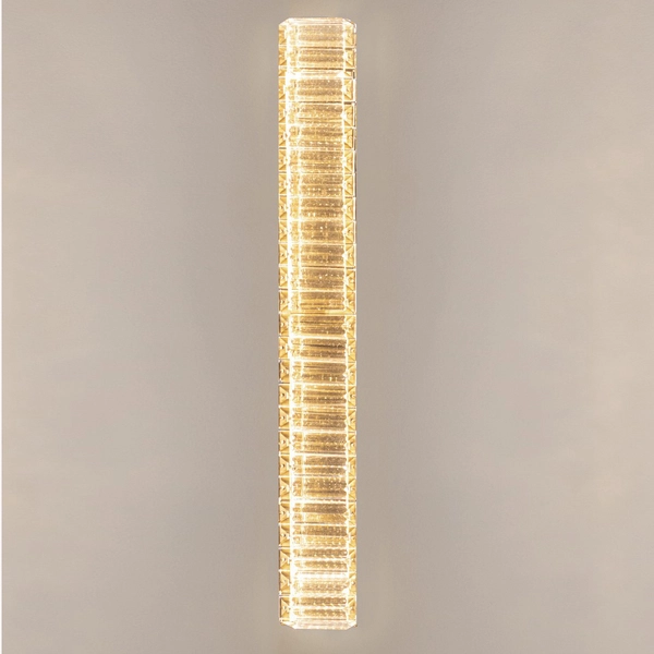 Ścienna lampa salonowa Bauta glamour LED 19W 3500K kinkiet złoty