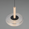 Wisząca lampa CELESTE 354910132 Trio LED 10W 3000K zwis czarny srebrny