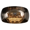 Lampa sufitowa okrągła PEARL 70163/06/11 Lucide przydymiony czarny