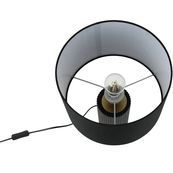 Abażurowa lampa stołowa Tokio LP-787/1T czarna Light Prestige na stolik