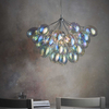 Designerska lampa wisząca Infinity 76450 Endon bubbles kolorowa chrom