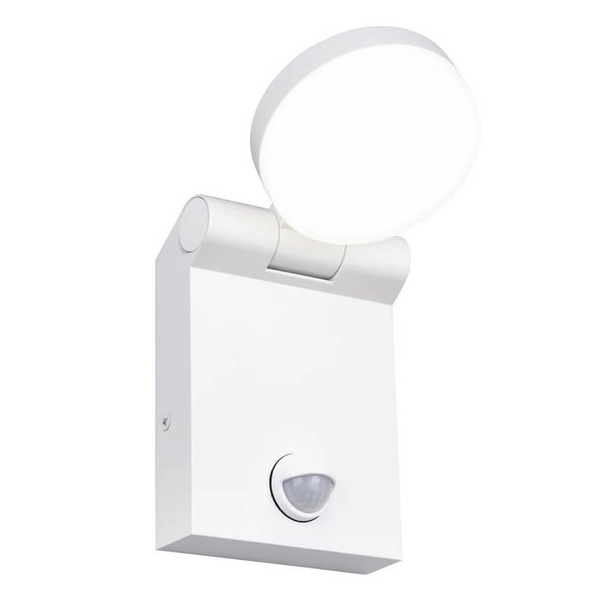 Kinkiet ścienny z czujnikiem Adour 245569131 LED 10W 2300-4000K IP44 biały