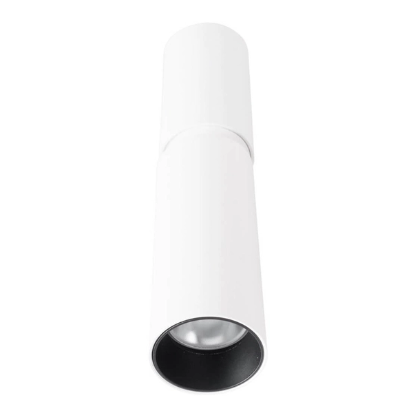 Lampa sufitowa z regulacją HALO C0247 Maxlight LED 7W 3000K sopel biały czarny