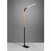 Gabinetowa lampa łukowa Norris 445210132 LED 14W 3000K czarna drewniana