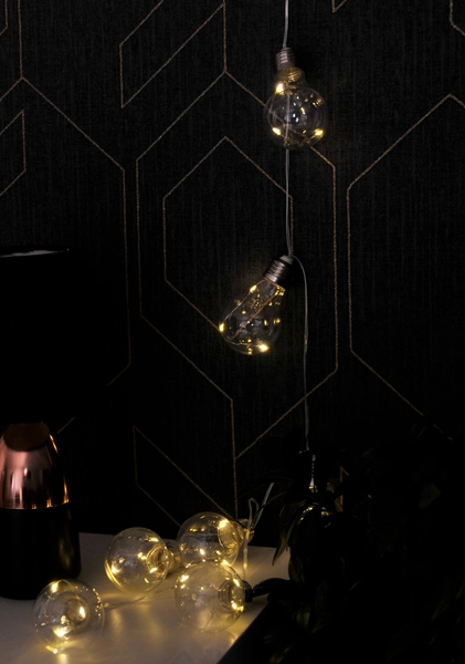 Girlanda na baterie ze światełkami 10 LED 2,1m ciepła