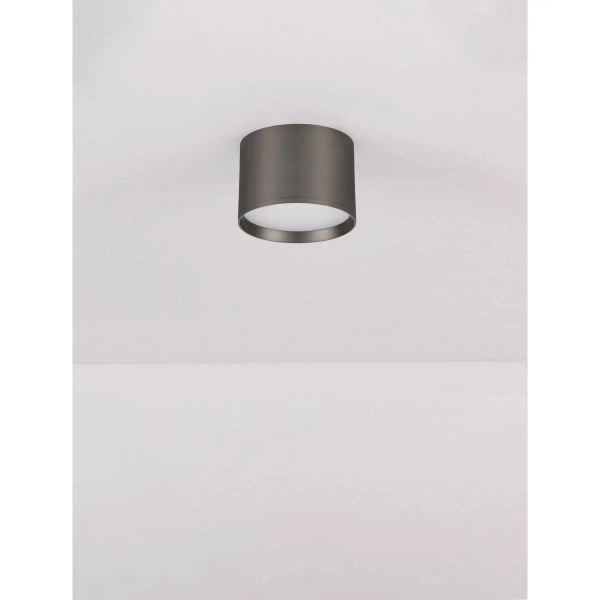 Sufitowa ledowa tuba RINVELA LE45506 LED 17W 3000K srebrna