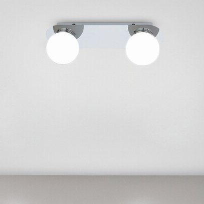 Łazienkowa LAMPA sufitowa BECCA 2111 Rabalux szklana OPRAWA kule balls IP44 białe chrom