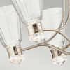 Lampa wisząca QN-KAYVA13-PN LED 36W karafki nikiel