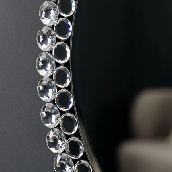 Ścienne lustro okrągłe Fallon 5056315932043 srebrny