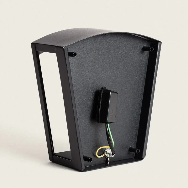 Metalowy kinkiet ogrodowy Gardena Moderno ABR-KZN-C-E27 Abruzzo IP44 czarny