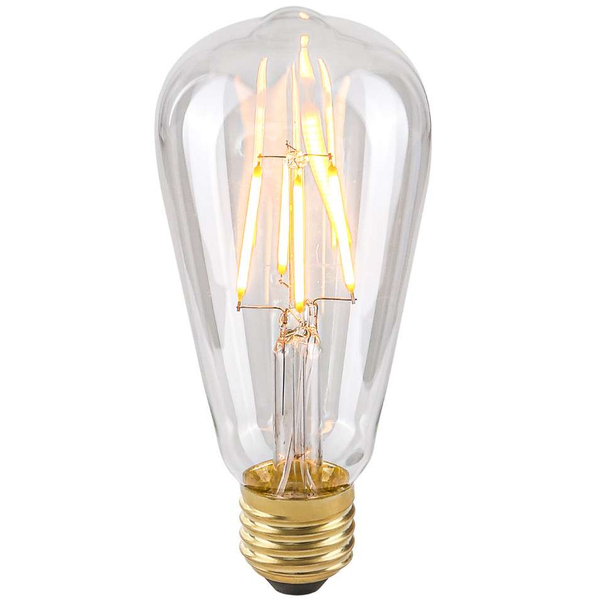 Klimatyczna ŻARÓWKA retro 801402 Italux LED ST64 E27 edison 4W 400lm 230V 2200K biała ciepła
