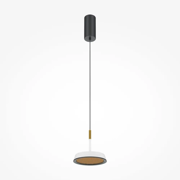 Minimalistyczna wisząca lampa El MOD041PL-L15WG3K LED 12W 3000K biała