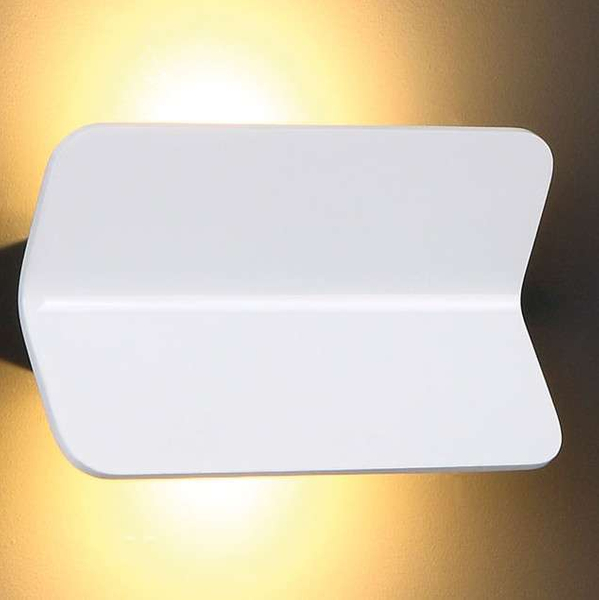 Lampa ścienna TIGRA W0131 oprawa metalowa LED 6W 3000K prostokątny biały