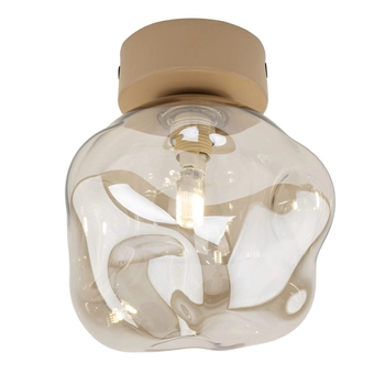 Lampa ścienna glamour Lava 11104 szklana do jadalni beżowa