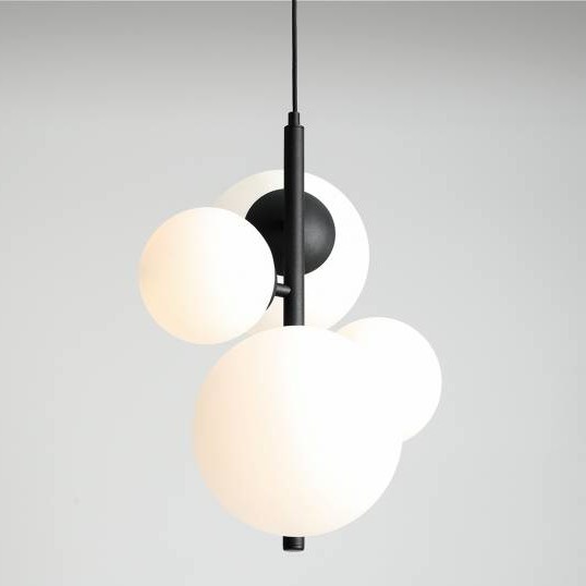 Modernistyczny zwis BLOOM 1091L1 Aldex szklane kule balls