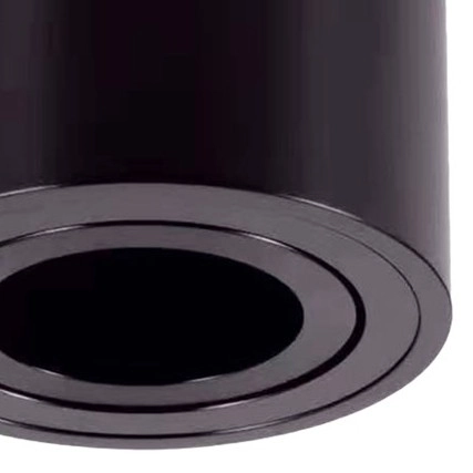 Downlight LAMPA sufitowa BIMA ML7011 Milagro metalowy spot do przedpokoju czarny