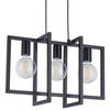 Loftowa LAMPA wisząca EDEN 32235 Sigma metalowa OPRAWA zwis do salonu czarny